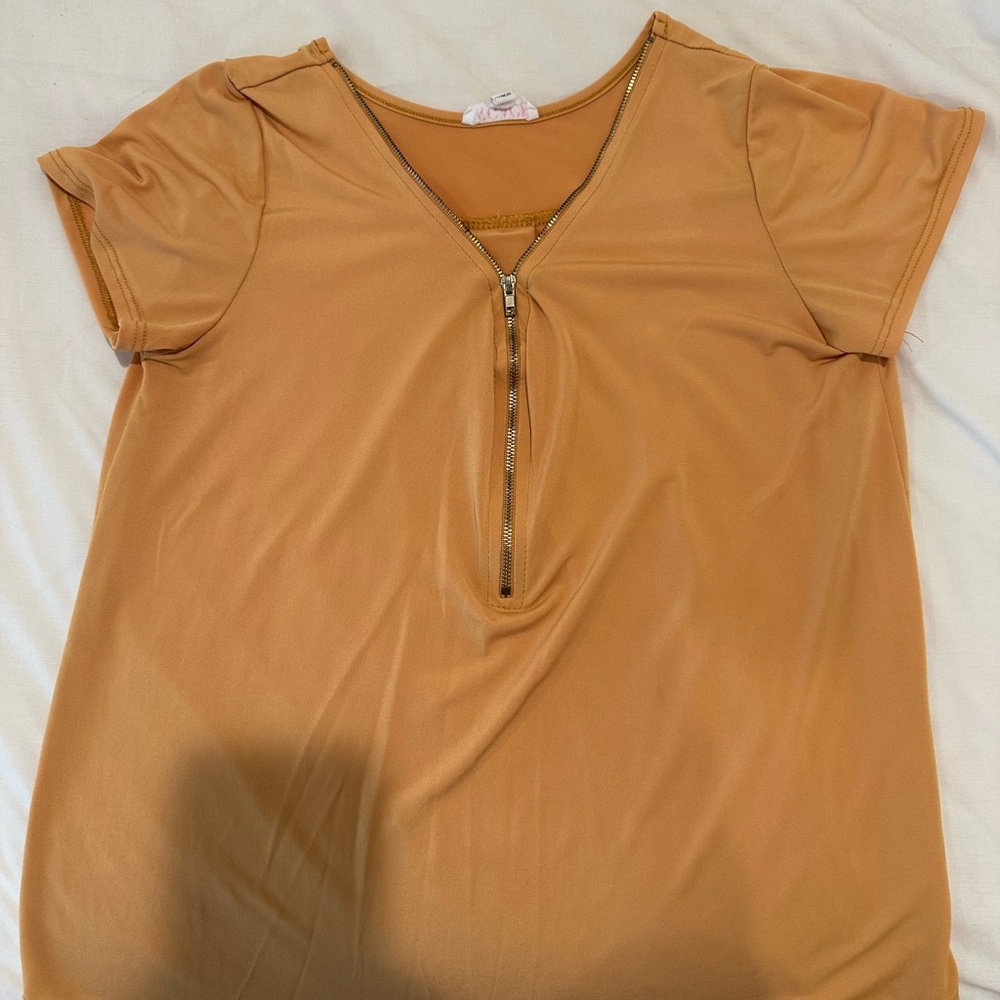 Yellow blouse